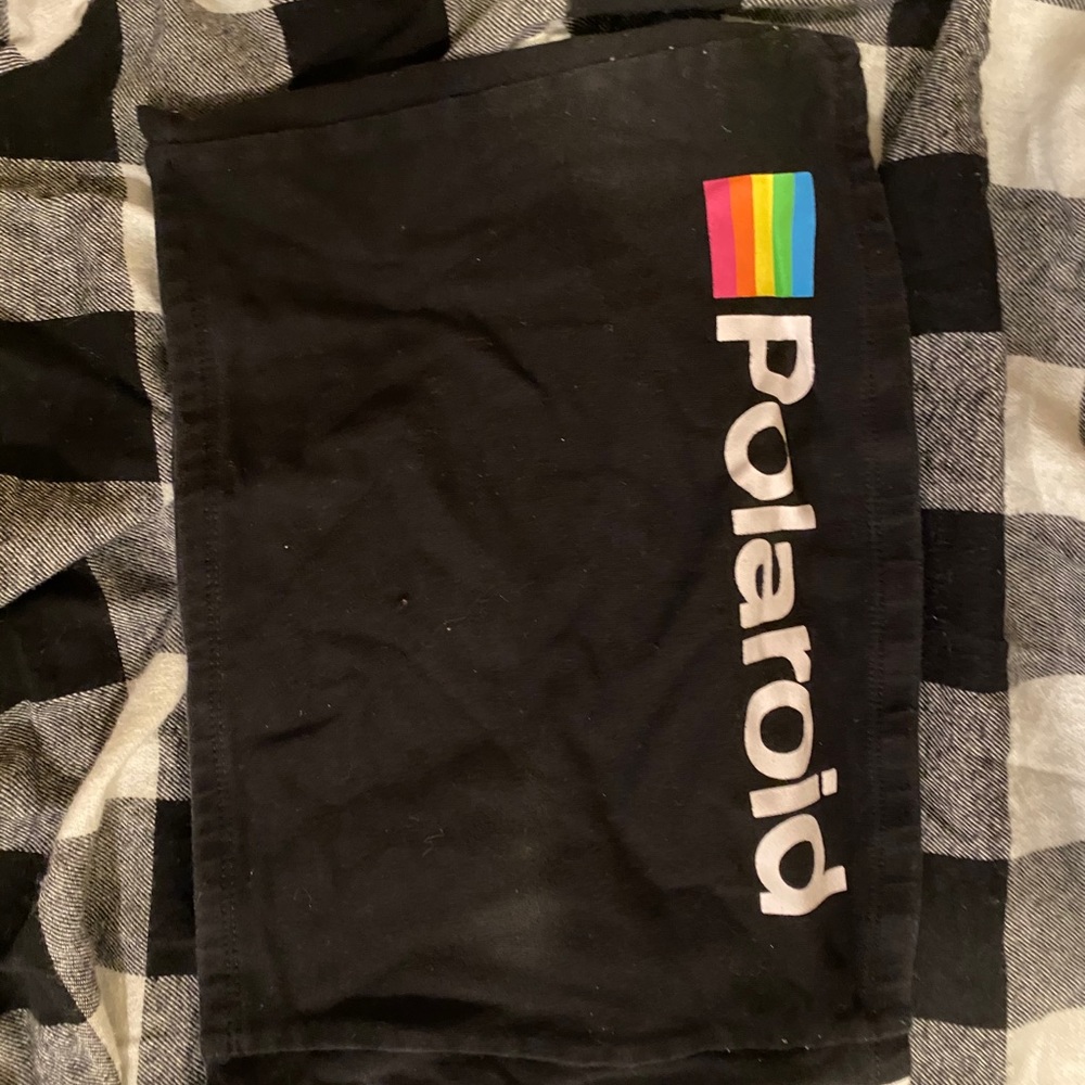 polaroid tube top